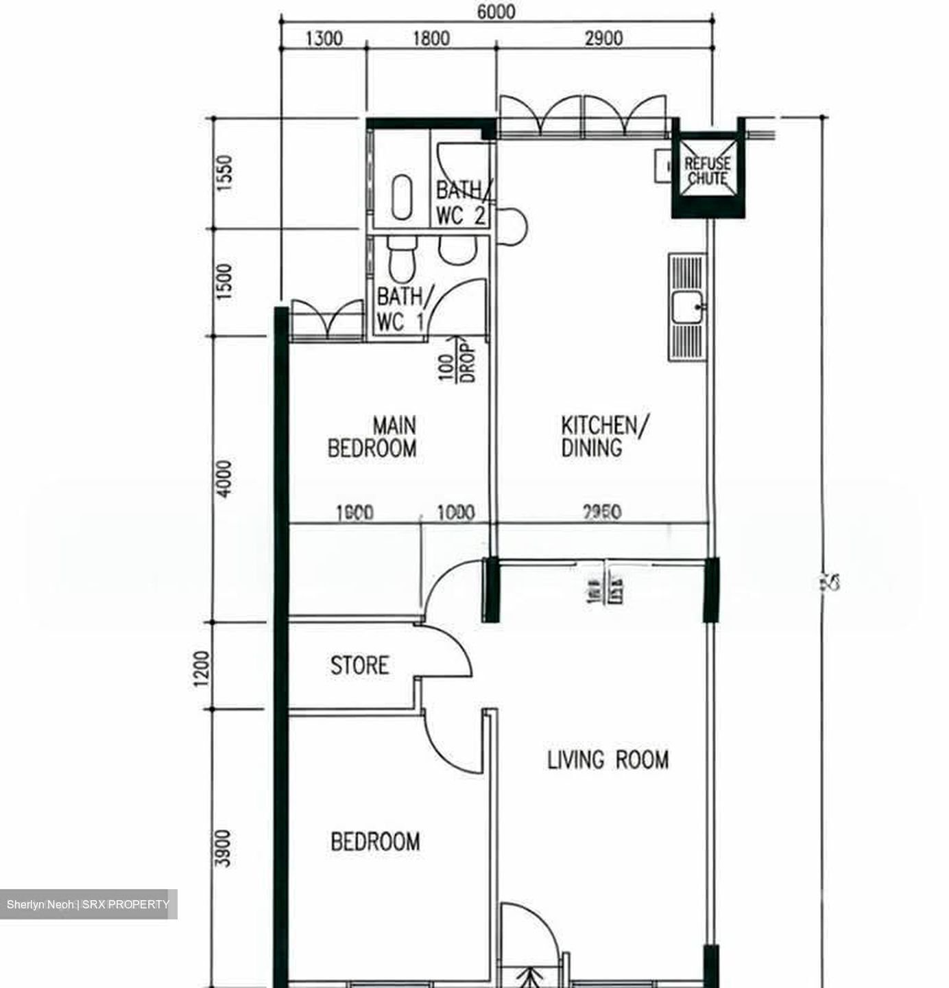 Blk 212 Ang Mo Kio Avenue 3 (Ang Mo Kio), HDB 3 Rooms #585590101